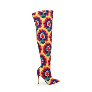 Kimba Tie Dye Boots - Multi